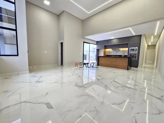 Imagem Casa com 3 suítes e escritório à venda, 187 m² por R$ 1.890.000 - Condomínio London Park - Indaiatuba/SP