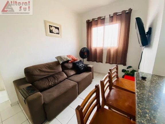 Imagem Apartamento à venda em Praia Grande-SP, Aviação: 1 quarto, 1 sala, 1 banheiro, 1 vaga de garagem - Imperdível!
