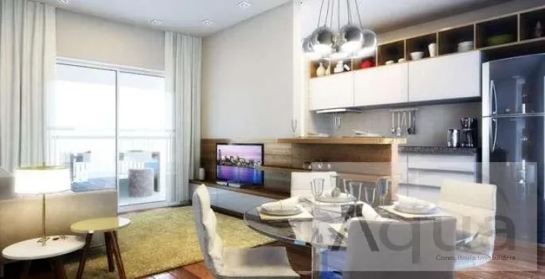 Imagem Apartamento para Venda em Santo André, Campestre, 2 dormitórios, 1 suíte, 1 banheiro, 2 vagas