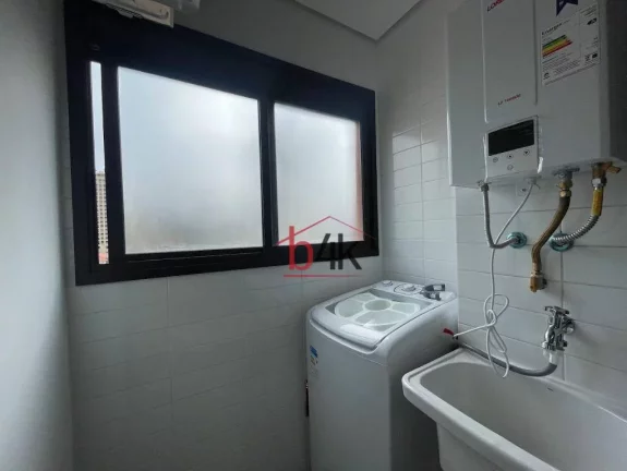 Imagem Apartamento mobiliado com 1 dormitório para alugar, 34 m² por R$ 3.942/mês - Chácara Santo Antônio (Zona Sul)