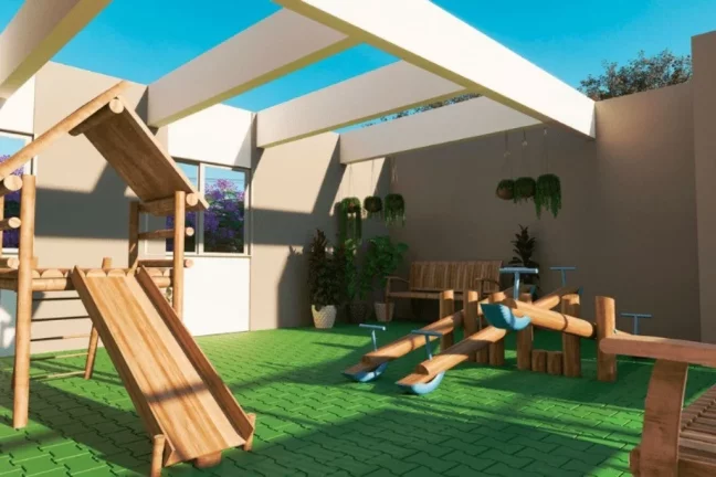 Imagem Apartamento à venda no Centro de Diadema-SP: 2 quartos, 1 banheiro, 1 vaga de garagem, 43m² na Residencial Felicità.