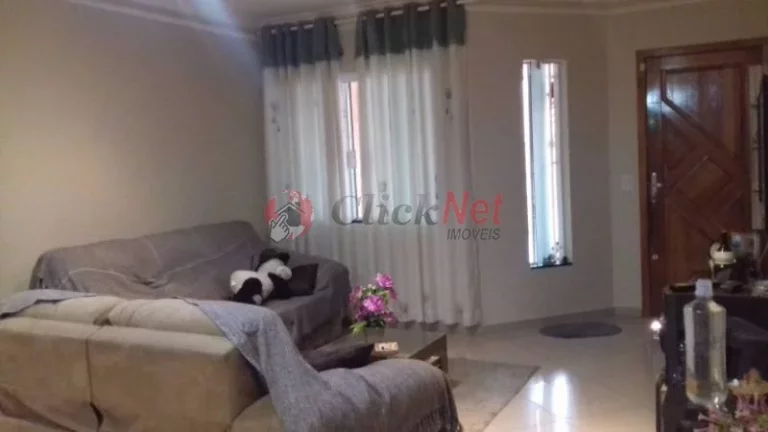 Imagem Sobrado com 3 suítes e 3 vagas para Venda no bairro Vila Clarice em Santo André