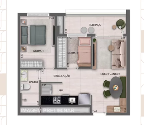 Imagem APARTAMENTO RESIDENCIAL em São Paulo - SP, Vila Ema
