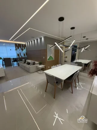 Imagem Apartamento à venda na Praia da Costa com 147m², 3 quartos (2 suítes), 3 vagas, porteira fechada