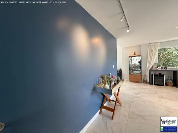 Imagem CASA DE LUXO PORTEIRA FECHADA NO ALPHAVILLE 2 SALVADOR | 3 SUÍTES (2 MASTER) | PROJETO ASSINADO