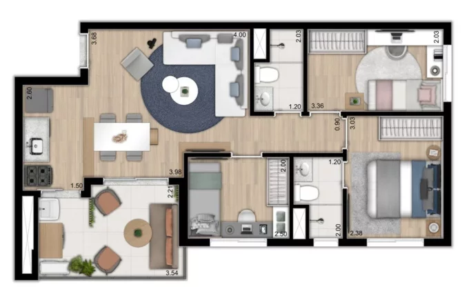 Imagem APARTAMENTO RESIDENCIAL em São Paulo - SP, Ipiranga