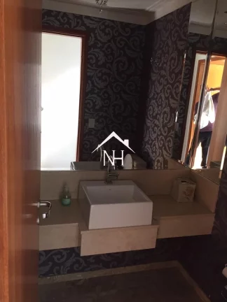 Imagem apartamento de 195m com 3 suítes, 4 vagas, terraço gourmet com churrasqueira, piscina, playground, academia, salão de festas e jogos, Sauna, jardim.