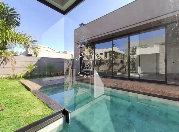 Imagem Casa em Condomínio a Venda no bairro Residencial e Empresarial Alphaville - Ribeirão Preto, SP