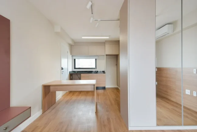 Imagem Apartamento Vila Buarque - 37M², 1 Dorm, Móveis Planejados, Academia, Churrasqueira, Gerador.