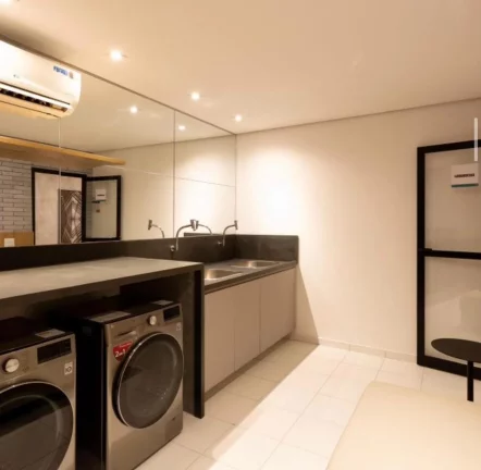 Imagem Apartamento na Região central com 25 metros quadrados com 1 quarto sendo 1 banheiro Possui academia...