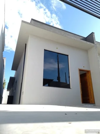 Imagem JARDIM DOS PINHEIROS, ATIBAIA. LINDA CASA NOVA TÉRREA GEMINADA 3 DORM.