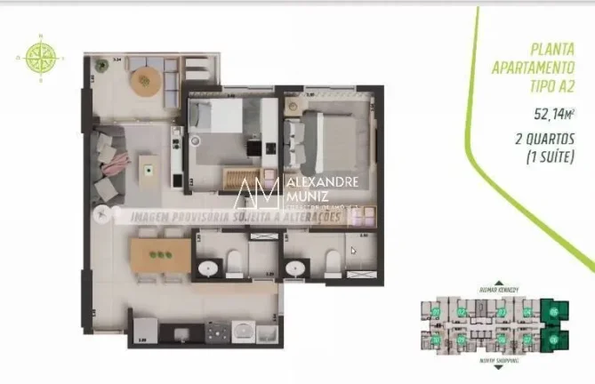 Imagem Jardino Passeio Kennedy, apartamentos à venda, Presidente Kennedy.