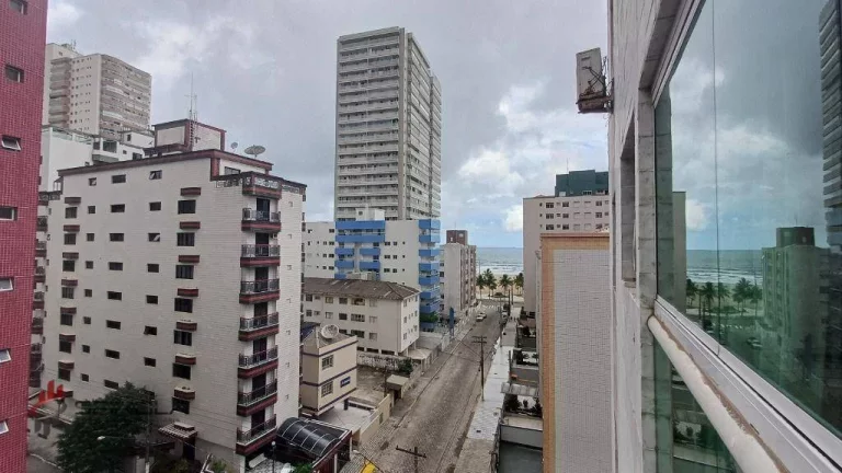 Imagem Apartamento com 2 dormitórios à venda, 92 m² por R$ 400.000,00 - Aviação - Praia Grande/SP