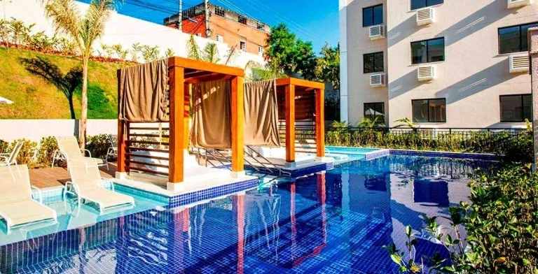 Imagem Apartamento no condomínio friends residencial Andarai infra completa