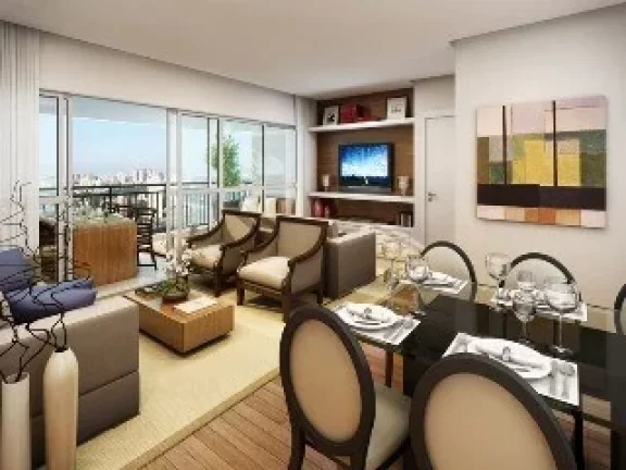 Imagem Apartamento de Luxo na Vila Gilda: 3 quartos, 3 suítes, 4 banheiros, 3 vagas - 192 m² - Condomínio Royale Prestige