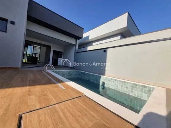Imagem Linda casa térrea no condomínio Royal Garden em Paulínia- SP
 
Essa casa linda e nova está em co...