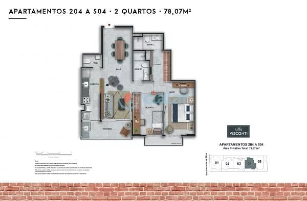 Imagem Apartamento à venda 3 Quartos 1 Suite 1 Vaga 88.24M Botafogo Rio de Janeiro - RJ | Villa Visconti