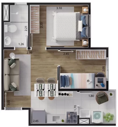 Imagem APARTAMENTO RESIDENCIAL em São Paulo - SP, Guaianases