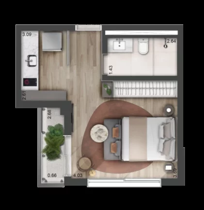 Imagem APARTAMENTO RESIDENCIAL em São Paulo - SP, Sumaré