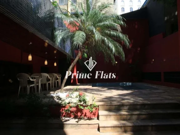 Imagem Flat disponível para venda no Flat The Park Hall Higienopolis, com 49m², 1 dormitório e 1 vaga de garagem