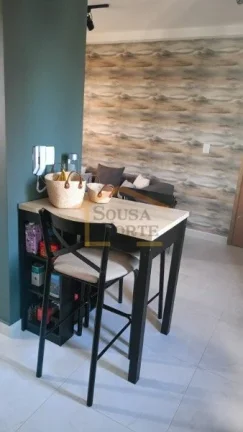Imagem Apartamento novo, 2 dormitórios, sacada, banheiro social, móveis e eletrodomésticos de primeira l...
