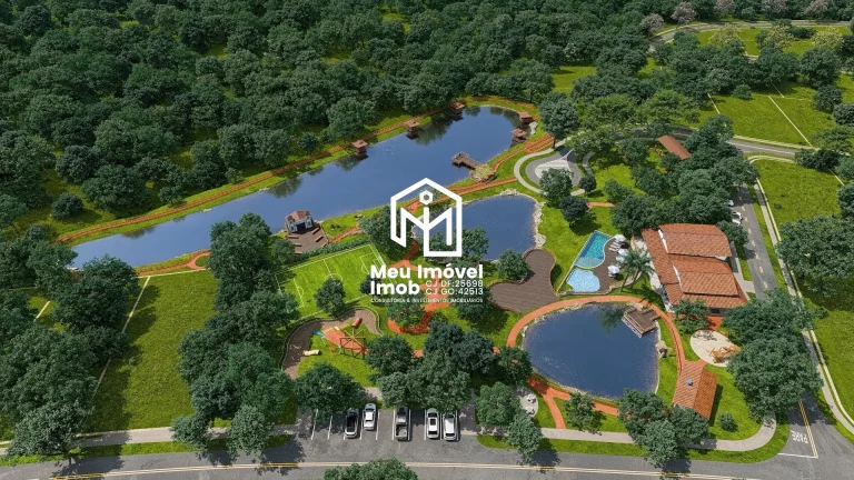 Imagem Cond Quintas do Cerrado GO-060 Lote 1.000m² Área Verde Lazer Completo Lagos