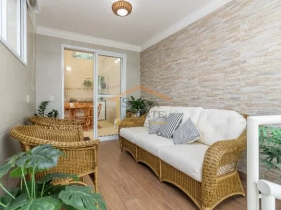 Imagem Cobertura duplex com 134m², mobiliado, com 3 dormitórios, sendo 1 suite, sala para dois ambientes,...