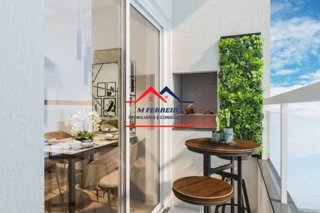 Imagem Apartamento com 2 Quartos à Venda, 46 m² em Glebas Califórnia - Piracicaba