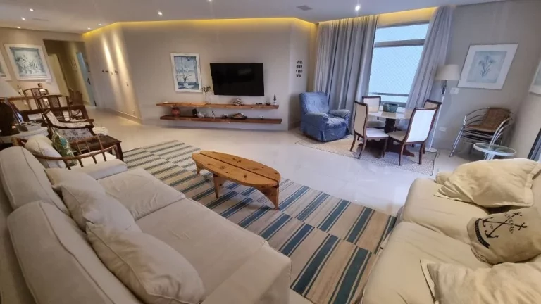 Imagem Apartamento com 3 dormitórios à venda, 180 m² - Pitangueiras - Guarujá/SP