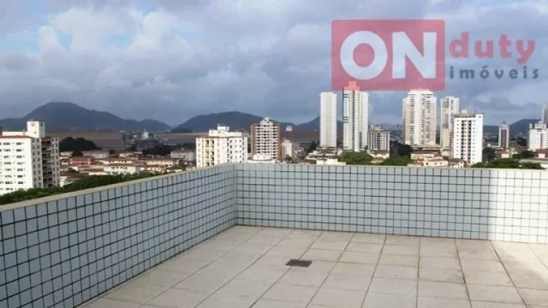 Imagem Cobertura com 3 dormitórios à venda, 279 m² por R$ 1.400.000,00 - Aparecida - Santos/SP