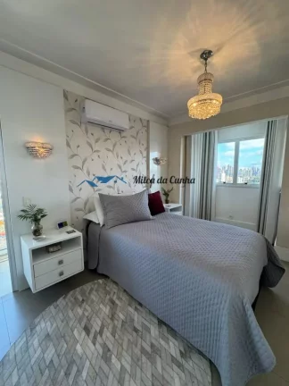 Imagem Lindo Apartamento para Venda, com 128m², 3 suítes, 3 vagas, Varanda Gourmet, Centro de Santo André