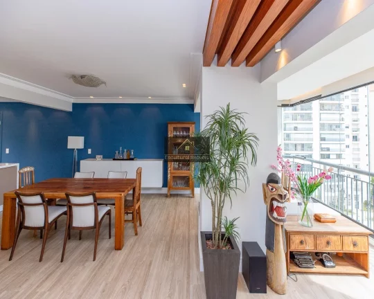 Imagem ALTO BOA VISTA APARTAMENTO REFORMADO 171,00 M ÁREA ÚTIL 4 DORMITÓRIOS 3 DELES SUÍTE HALL ELEVADOR PRIVATIVOS SALA 2 AMBIENTES VARANDA GOURMET 3 VAGAS