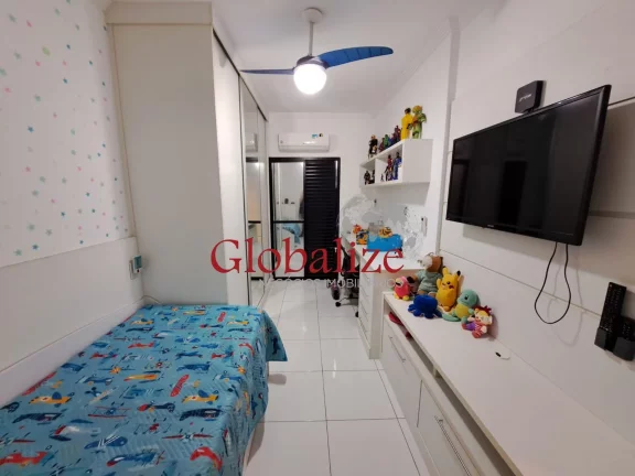 Imagem Apartamento à venda com 82m², 2 quartos, planejados, dependência, piscina por R$565.000,00 no Campo Grande em Santos