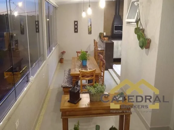 Imagem Casa à venda com 3 quartos em Condomínio Fechado na Vila Aparecida em Jundiaí