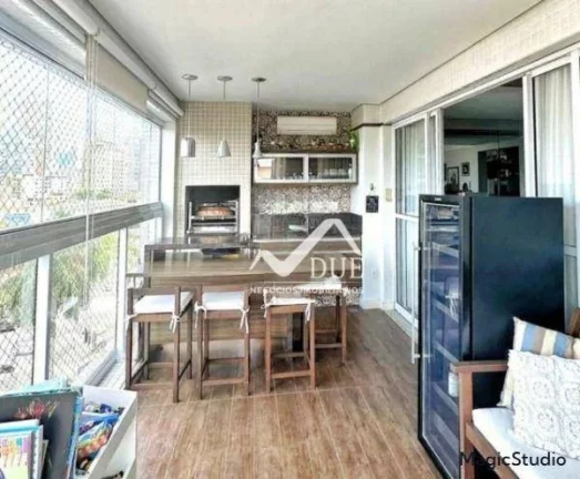 Imagem Apartamento com 2 dormitórios à venda, 111 m² por R$ 1.080.000 - Ponta da Praia - Santos/SP
