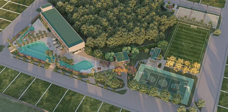 Imagem Terreno no Ampliare Condomínio e Clube com área de lazer completa nas proximidades de shopping, faculdade e supermercados em Cabedelo - TE0023