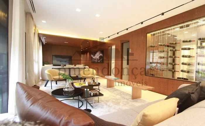Imagem Apartamento com 163mts, varanda gourmet, 4 dormitórios e 2 vagas em Pinheiros