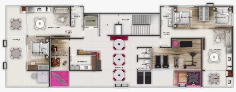 Imagem Dloft's By - Residencial - Apartamento à venda no bairro Bombas - Bombinhas/SC