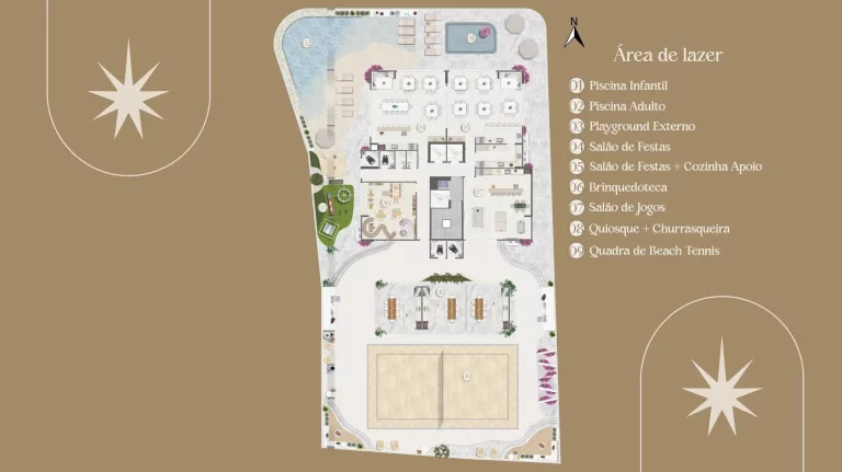 Imagem Apartamento com 2 suítes e 1 vaga de garagem em Itajái/SC