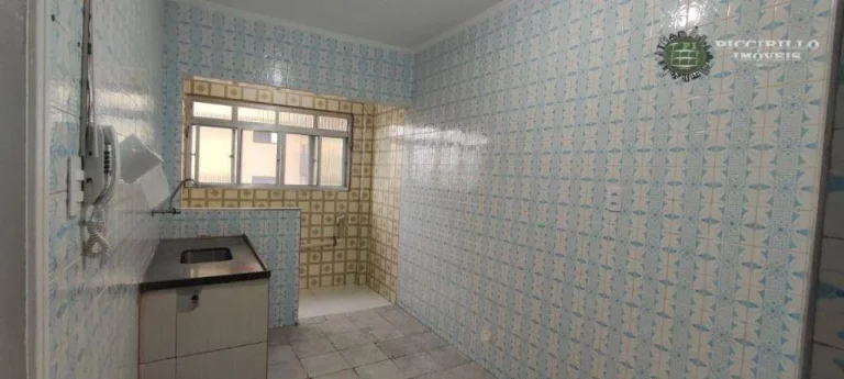 Imagem Apartamento com 1 dormitório para alugar, 52 m² por R$ 1.600,02/mês - Aviação - Praia Grande/SP