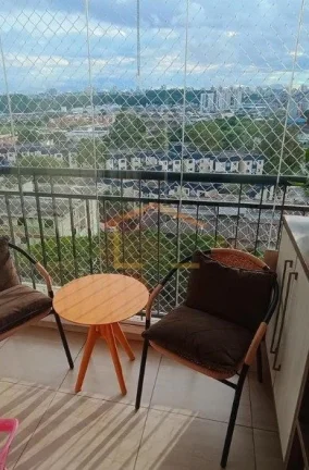 Imagem Apartamento de 64 m², com 3 dormitórios, sendo 1 suíte, sala ampla, cozinha, banheiro social, ár...