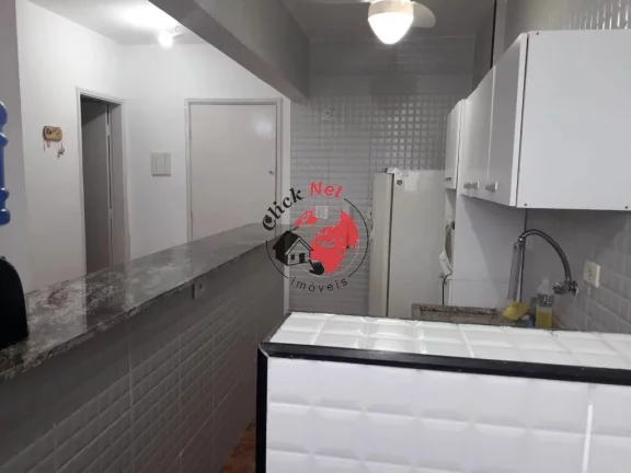 Imagem Apartamento com 1 dormitório à venda localizado a 800 metros da praia no bairro Ocian, Praia Grande