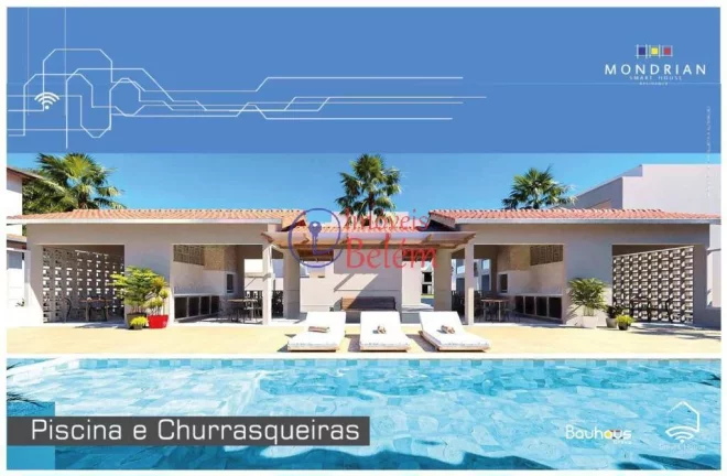 Imagem Casa com automação em condomínio MONDRIAN SMART HOUSE