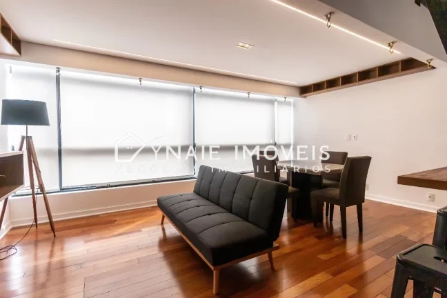 Imagem Apartamento para locação no Brooklin Paulista, São Paulo-SP - 1 quarto, 1 suíte, 1 vaga de garagem e 64m² de área!