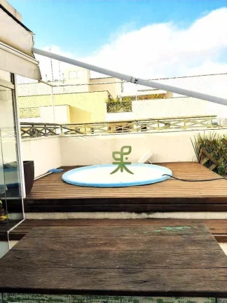 Imagem Cobertura com 3 dormitórios à venda, 136 m² por R$ 790.000,00 - Jardim das Vertentes - São Paulo/SP