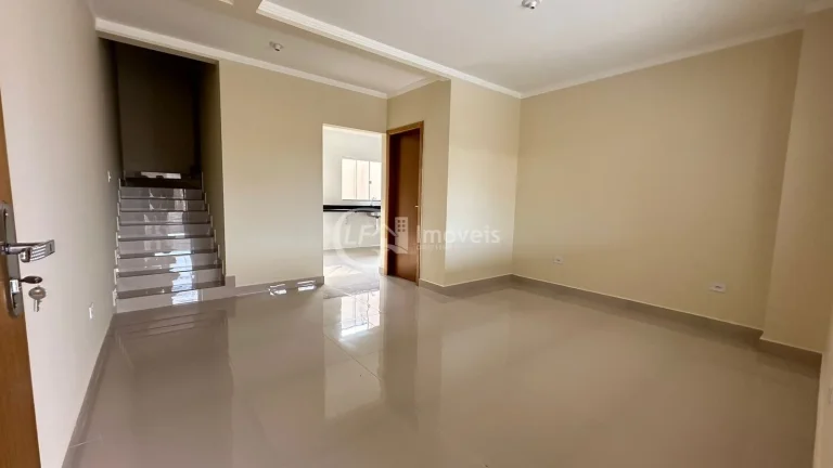 Imagem Casa à venda em Campo Grande-MS, no Portal do Panamá: 3 quartos, 1 suíte, 1 sala, 3 banheiros, 3 vagas de garagem e 124m².