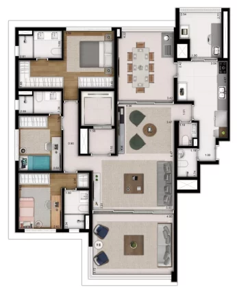 Imagem Condomínio Arte Arquitetura Vila Mariana, apartamento A venda com 2 quartos em Vila Mariana São Paulo SP