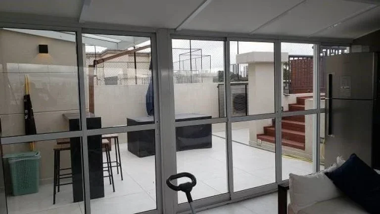 Imagem Cobertura no Alto da Boa Vista, com 234 M², 3 quartos sendo uma suíte master, 5 banheiros, 3 vagas, área de serviço, ar condicionado, churrasqueira.