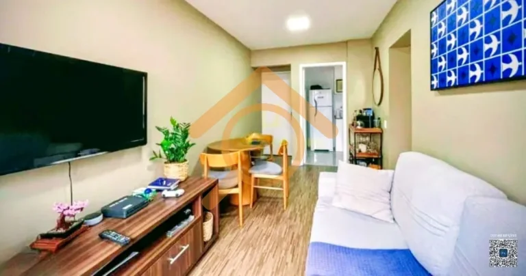 Imagem Apartamento à venda no coração de São Paulo-SP, Itaim Bibi: 1 quarto, 1 suíte, 1 banheiro, 1 vaga, 50m²!