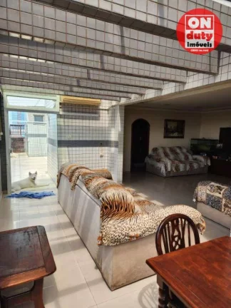 Imagem Cobertura com 5 dormitórios, 360 m² - venda por R$ 2.750.000,00 ou aluguel por R$ 15.000,00/mês - Embaré - Santos/SP